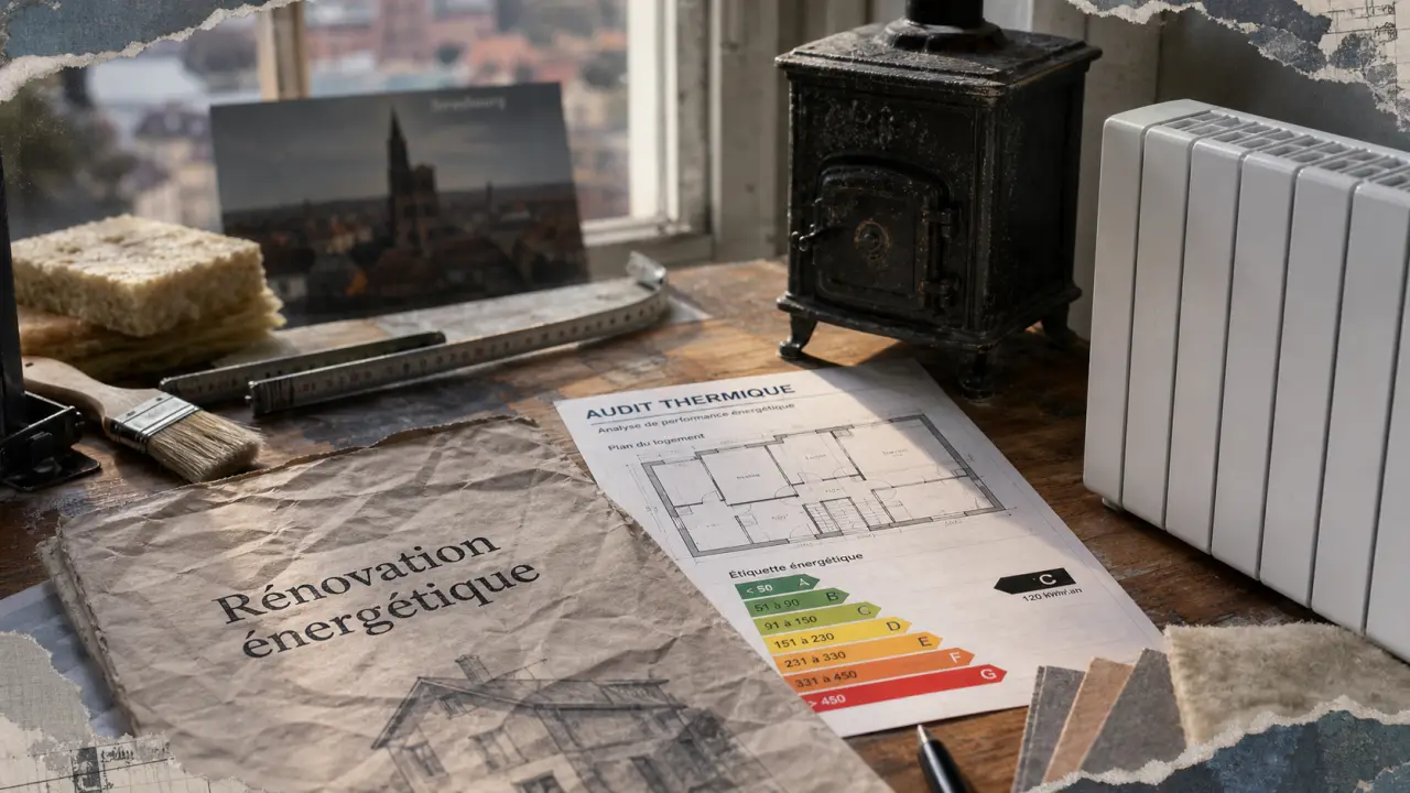 Rénovation énergétique Strasbourg : aides et travaux, audit et plan thermique