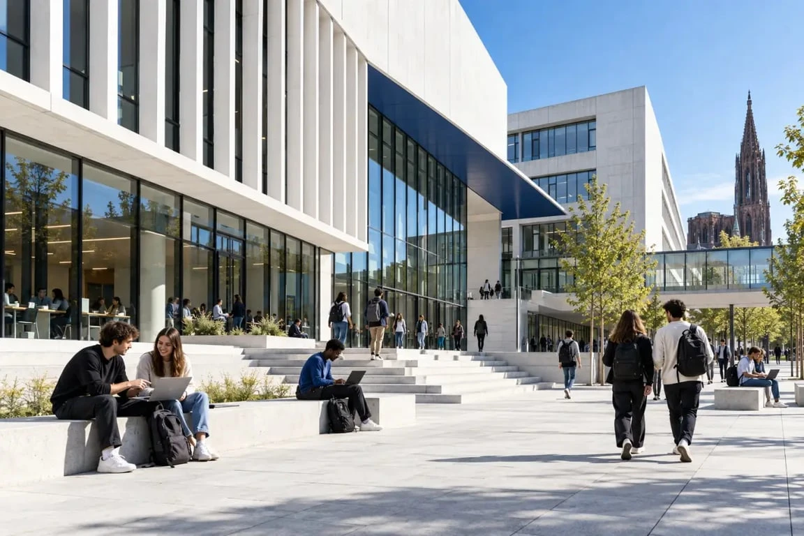 Centre de culture numérique Strasbourg sur le campus Esplanade