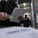 Maison d arrêt de Strasbourg : visiteur contrôle d entrée avec pièce et permis