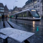 Strasbourg quartiers : tram et plan de lignes, Krutenau, Robertsau, Neudorf, Wacken