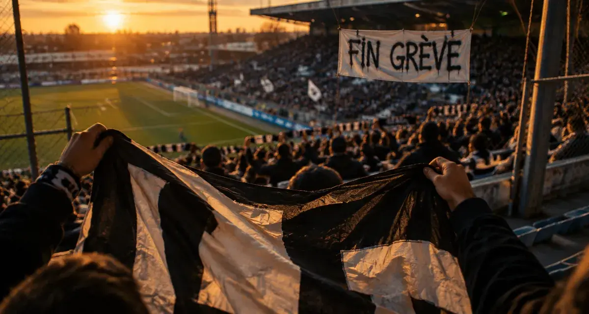 Fin de la grève des encouragements au Racing Club de Strasbourg