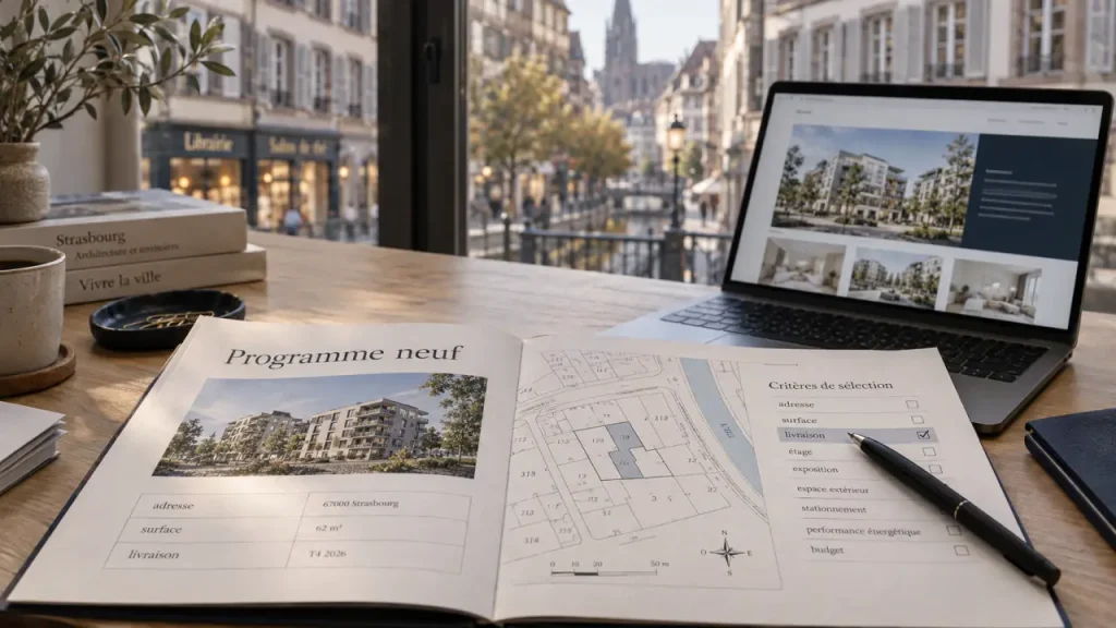 Icade promotion Strasbourg : vérifier les lots et programmes neufs