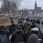 Plus de 6 000 manifestants à Strasbourg pour soutenir les lycéens