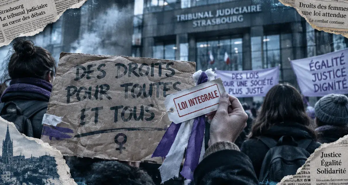 Violences sexuelles : une manifestation lundi devant le tribunal à Strasbourg