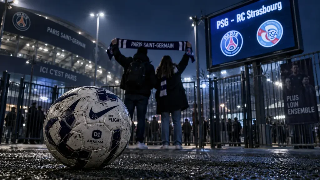 PSG - RC Strasbourg : le match est programmé ce vendredi à 21h