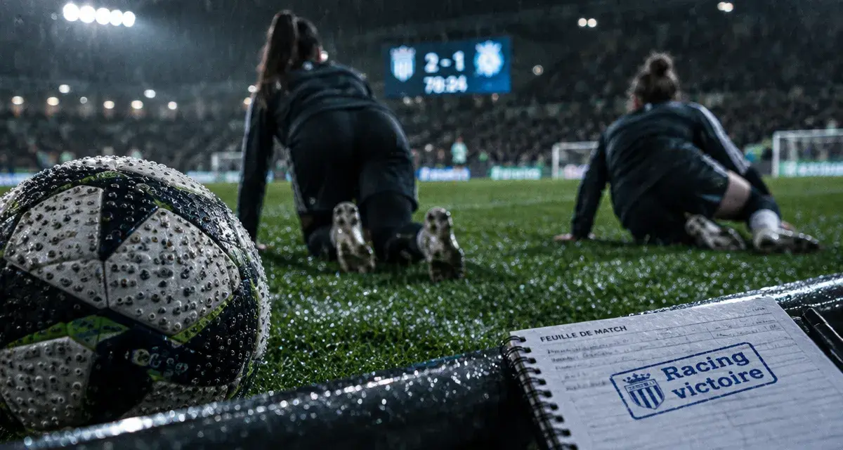 Le Racing féminin renverse Lens en sept minutes et retrouve la victoire