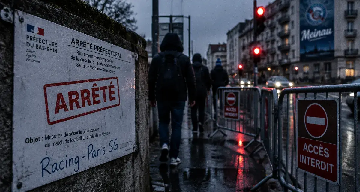 Racing-Paris SG : les restrictions appliquées autour de la Meinau