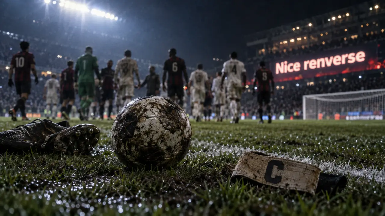 Le Racing renversé à Nice après avoir ouvert le score