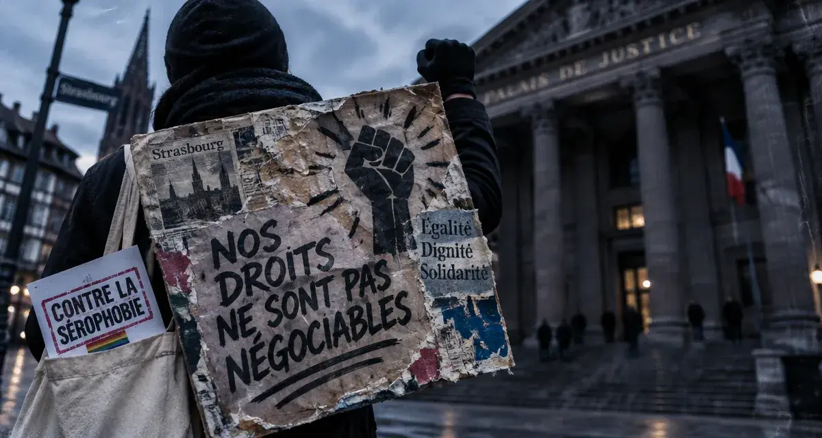 Un rassemblement contre la sérophobie ce mercredi à Strasbourg