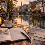 Séjourner à Strasbourg : canal de la Petite France, à pied