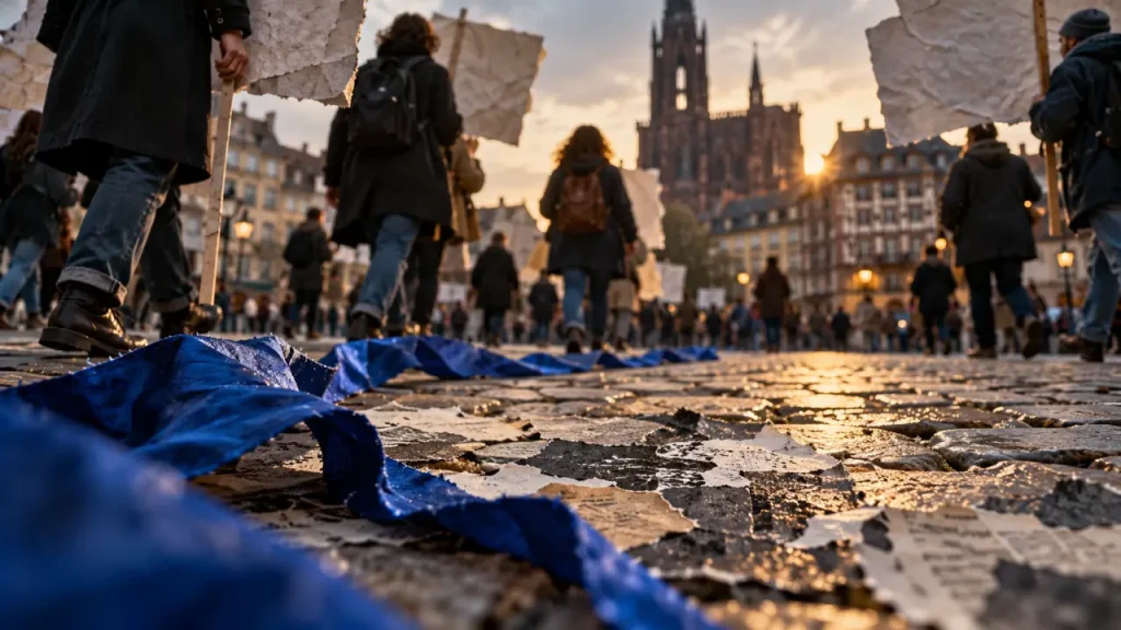À Strasbourg, la 10e Marche pour la santé mentale a rejoint la place Kléber