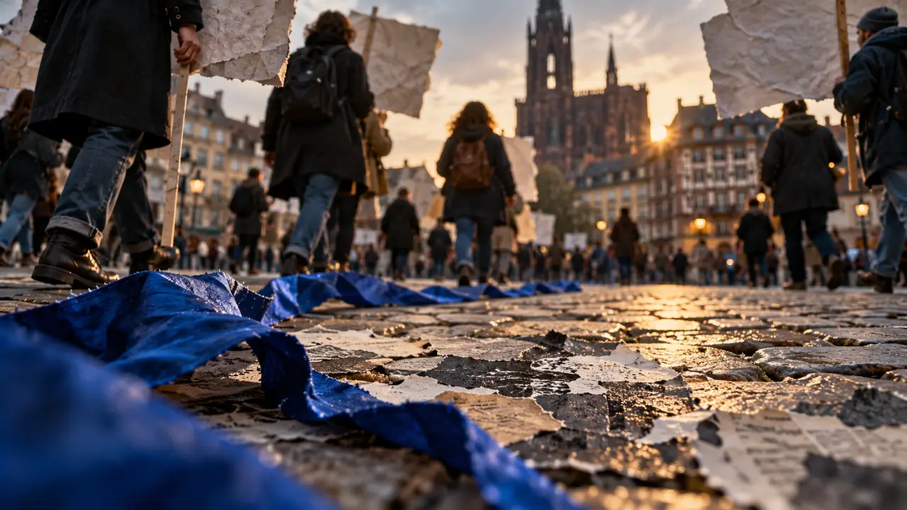 À Strasbourg, la 10e Marche pour la santé mentale a rejoint la place Kléber