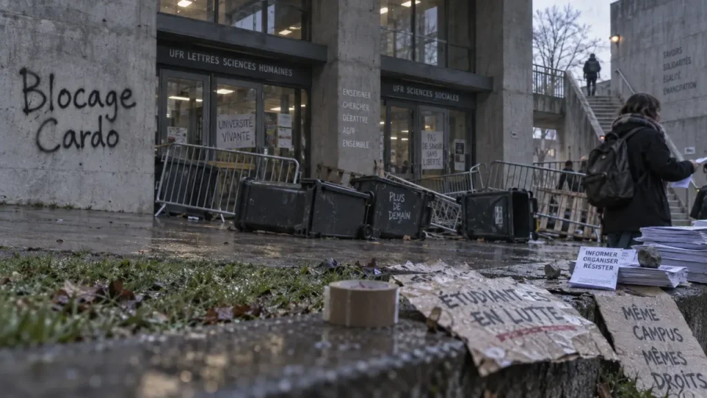Strasbourg : le Cardo et plusieurs bâtiments universitaires bloqués jeudi