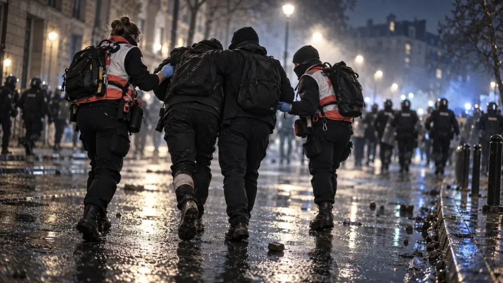 Strasbourg : une enquête ouverte après des coups de matraque sur des manifestants