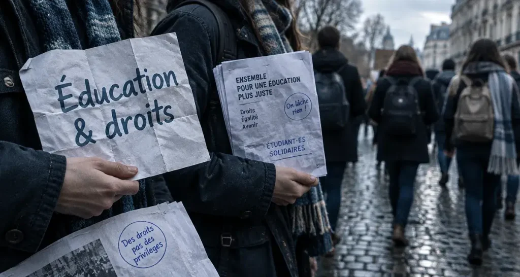 À Strasbourg, des étudiants mobilisés pour l’éducation et les droits sociaux