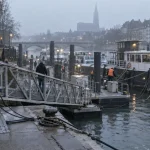 La nouvelle gare fluviale de Strasbourg inaugurée rue de la Minoterie