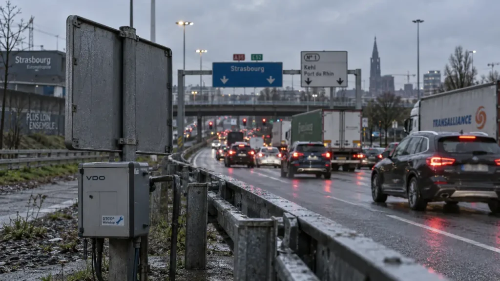 À Strasbourg, la M35 reste chargée malgré l’ouverture du contournement ouest
