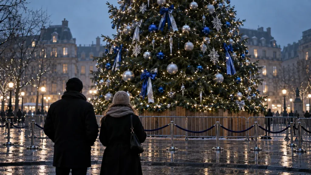 À Strasbourg, le sapin de la place Kléber sera gardienné en permanence