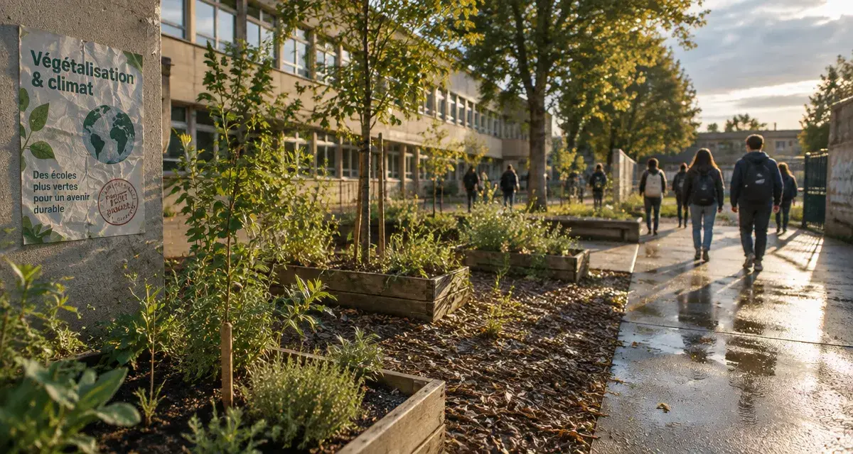 À Strasbourg, la Ville veut élargir la végétalisation des écoles