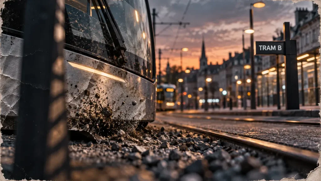 Tram B : un caillassage à Ostwald à l’origine de l’arrêt jeudi soir