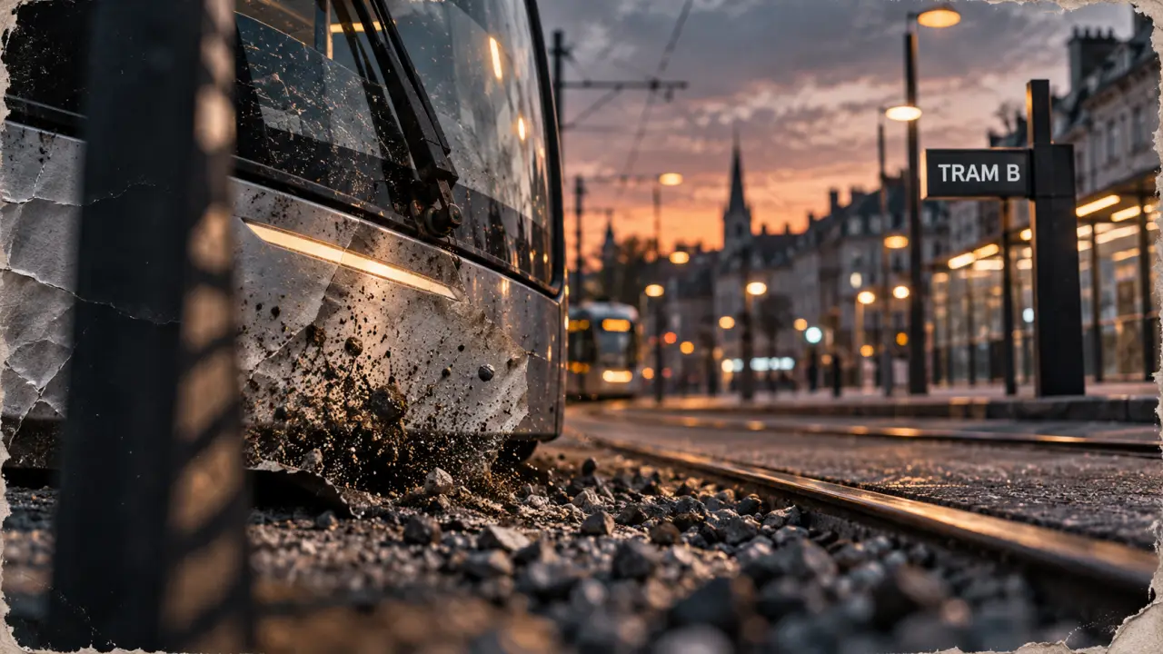 Tram B : un caillassage à Ostwald à l’origine de l’arrêt jeudi soir