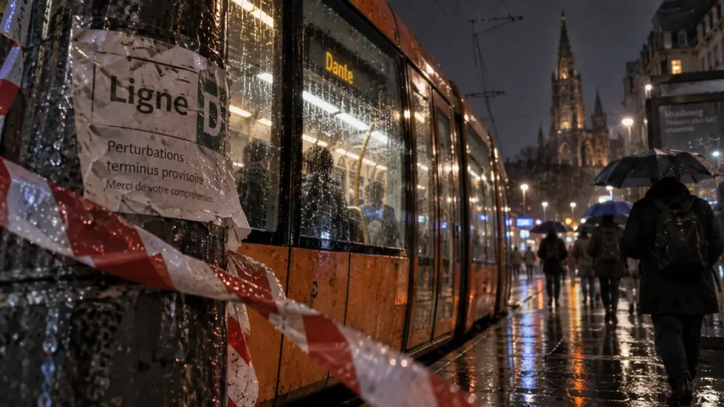 À Strasbourg, trois stations de la ligne D non desservies jeudi